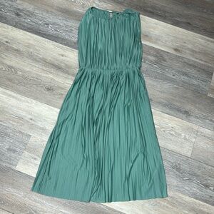 Pleated h&m dress